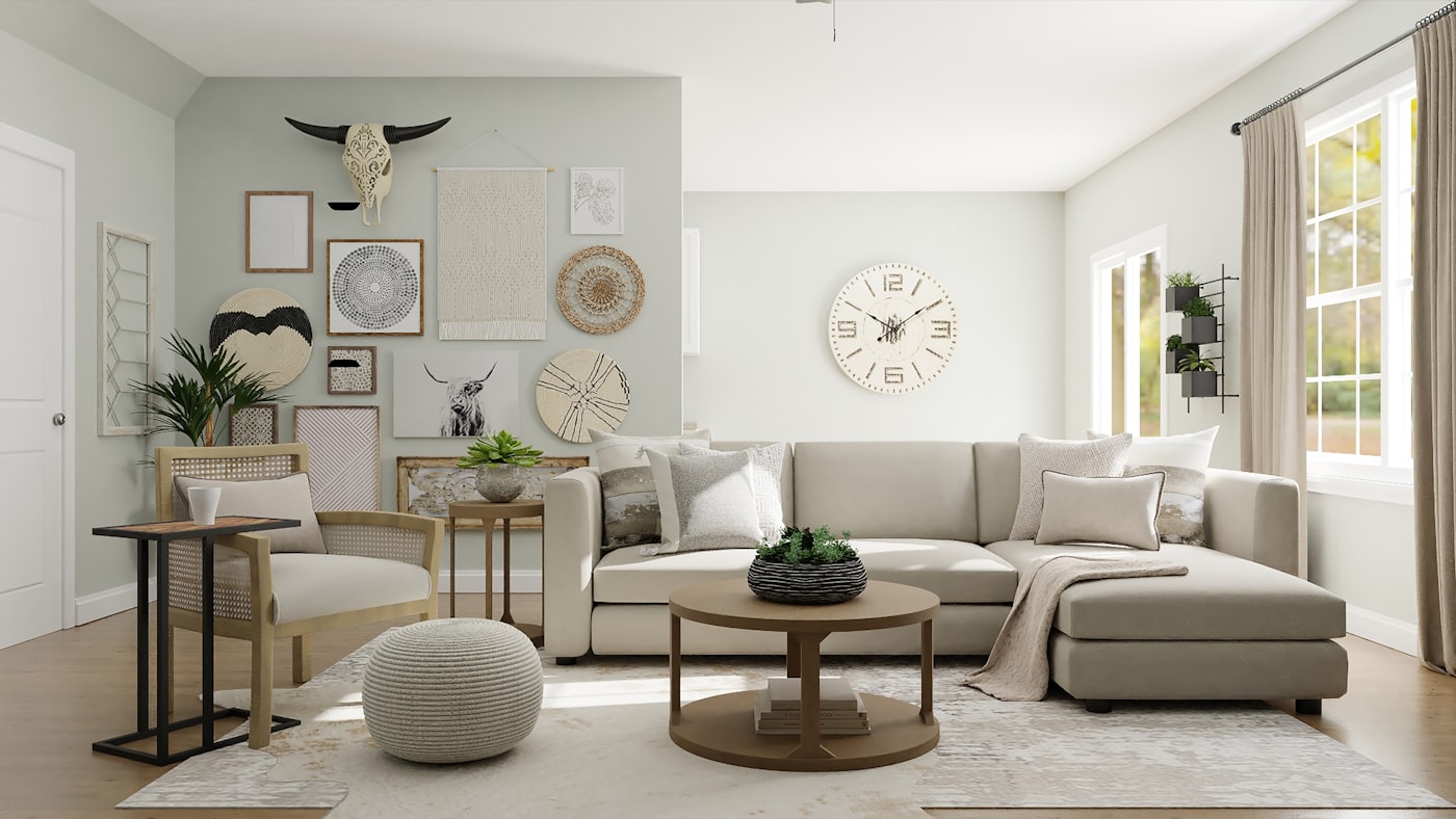 Editorial interior composition