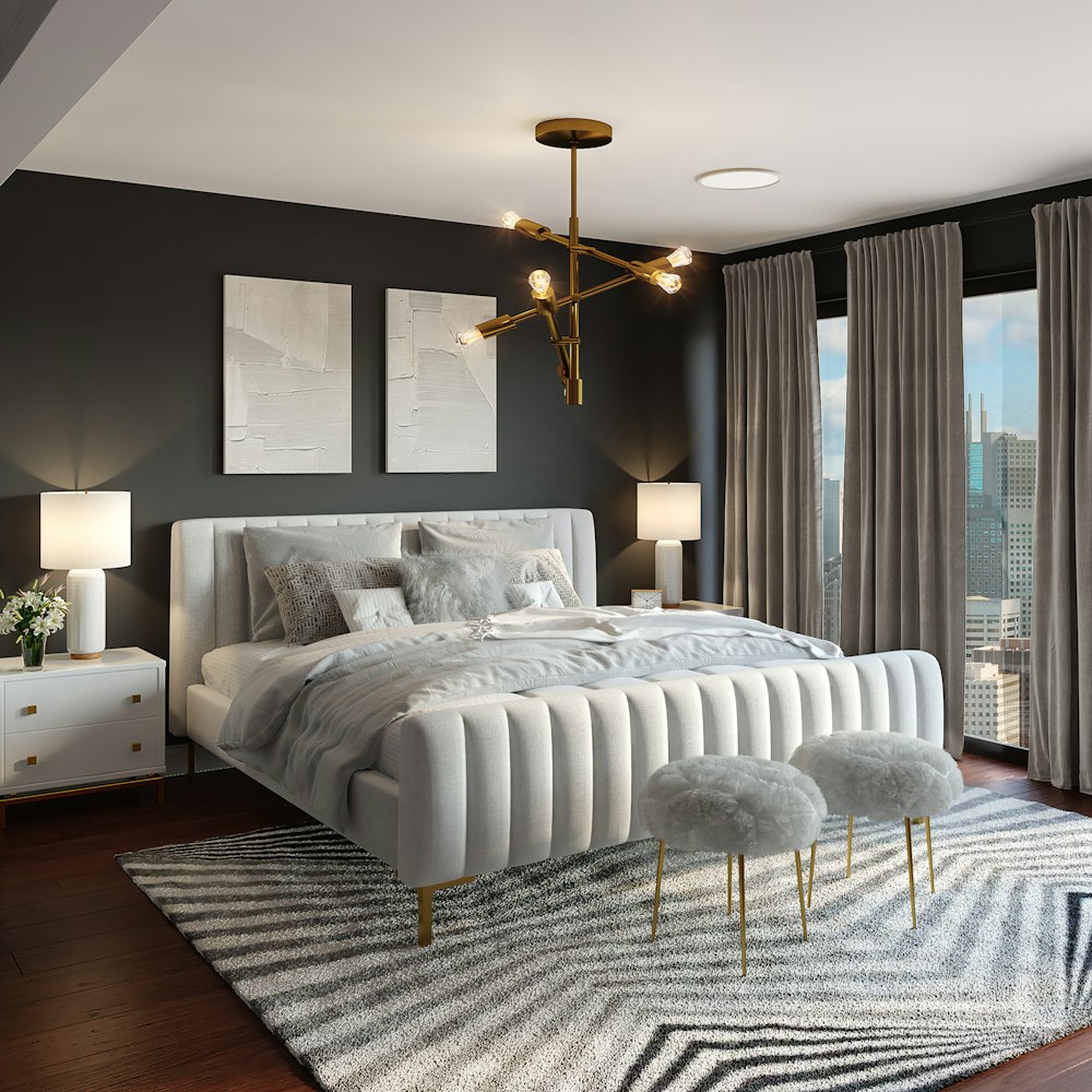 Skyline 2BHK at Gachibowli - Bedroom